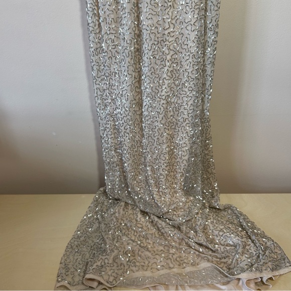 Mac Duggal Studded Halter Neckline Sheath Dress size 6 - Picture 5 of 11